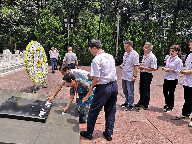 中國銀行瀏陽支行、寧鄉支行"不忘初心、牢記使命"紅巖主題教育培訓班現場教學側記