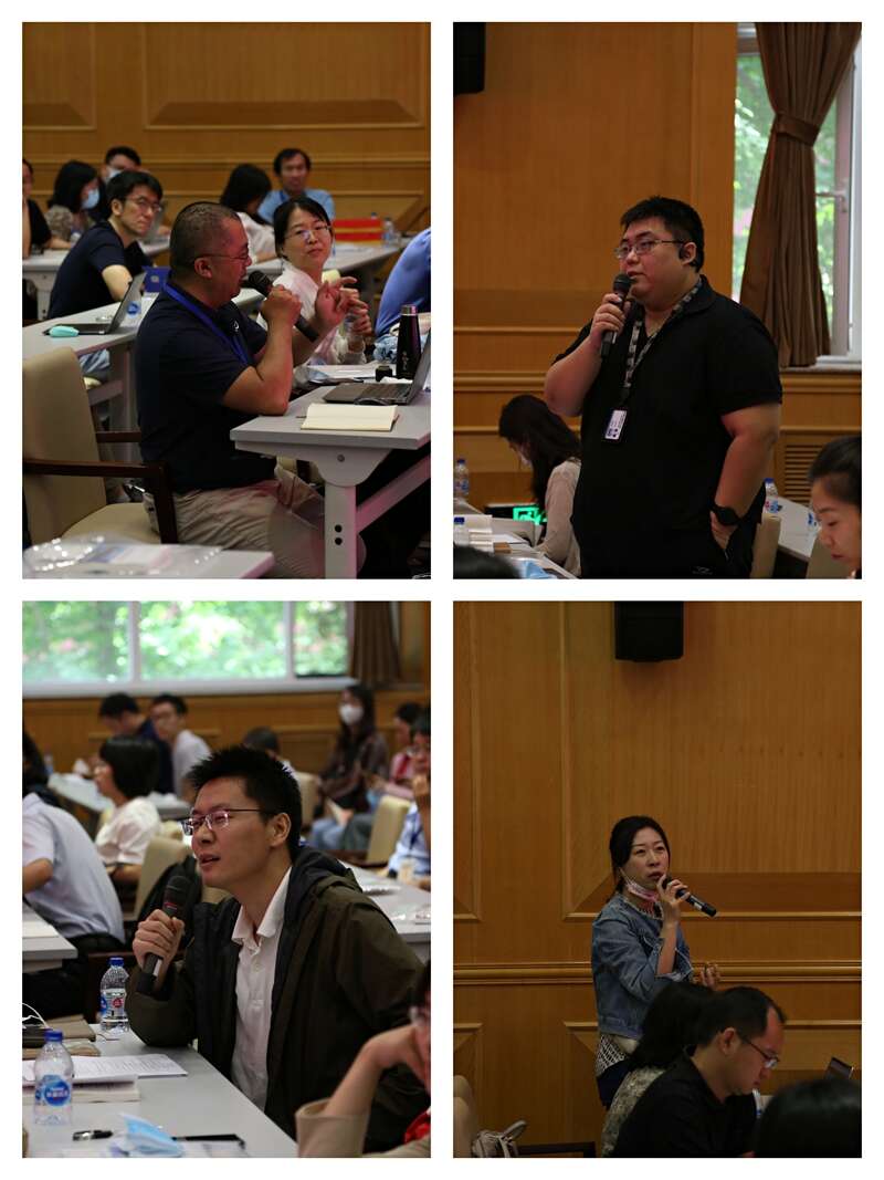 圖7 班主任老師現場互動交流